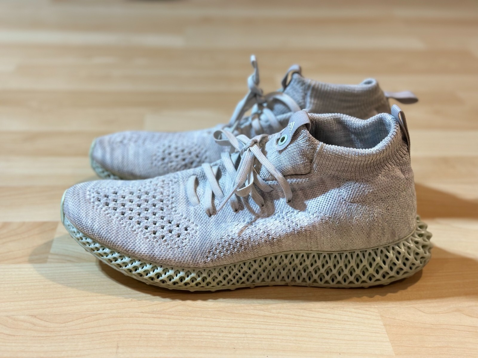 Adidas Consortium Futurecraft 4D Runner Mid Crystal White EE4116