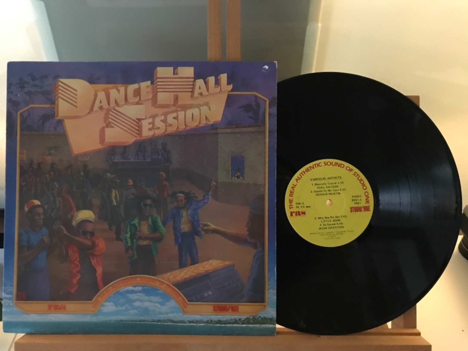 米LP Various Dance Hall Session RASSO9001 RAS /00215 DANCE HALL SESSION RAS RECORDS RASSO 9001 USA 1987 NM/NM | eBay