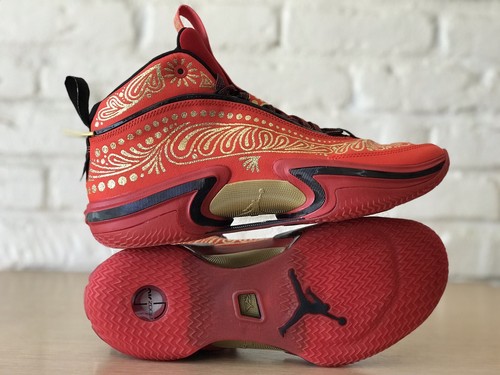Air Jordan 36 Luka El Matador Chile Red Gold Doncic DV5268