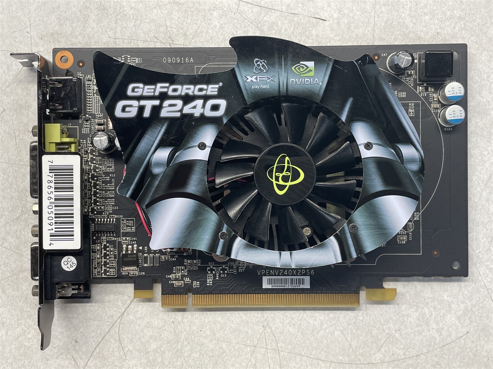 XFX NVIDIA GEFORCE GT 240 1GB DDR5 GRAPHICS CARD GT 240X ZH eBay