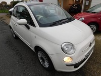 2013 Fiat 500 1.2 Lounge 3dr [Start Stop] HATCHBACK PETROL Manual