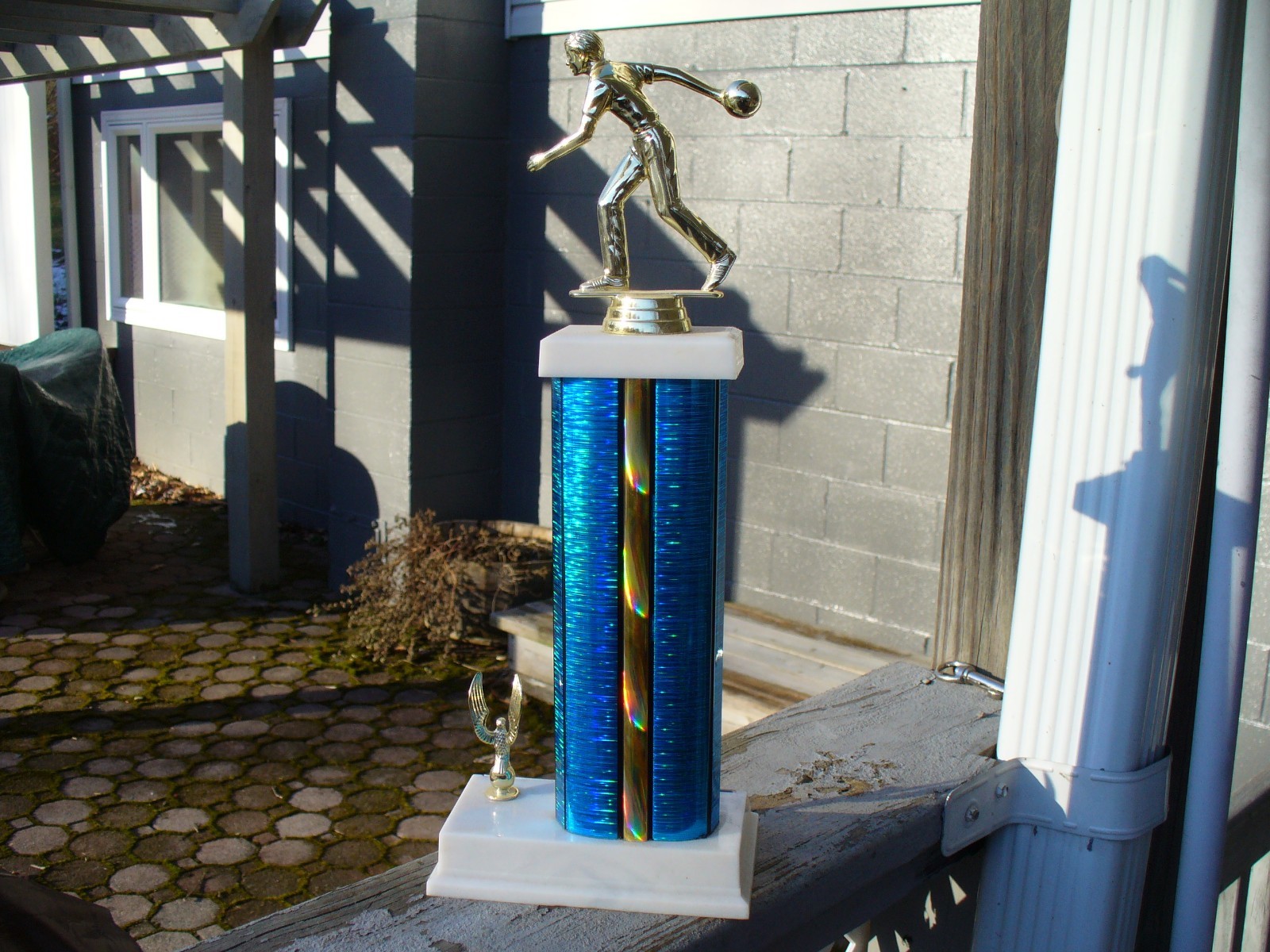 Altoona Curve Bowling for Strikes Trophy Charity Benefit Trophy Curve Baseball