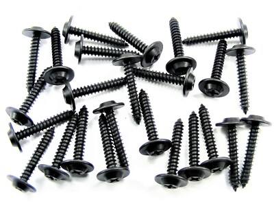 Mercedes Interior Trim Screws- #8 x 1'' Long Flat Top- 1/2'' Head- 25 screws- #203