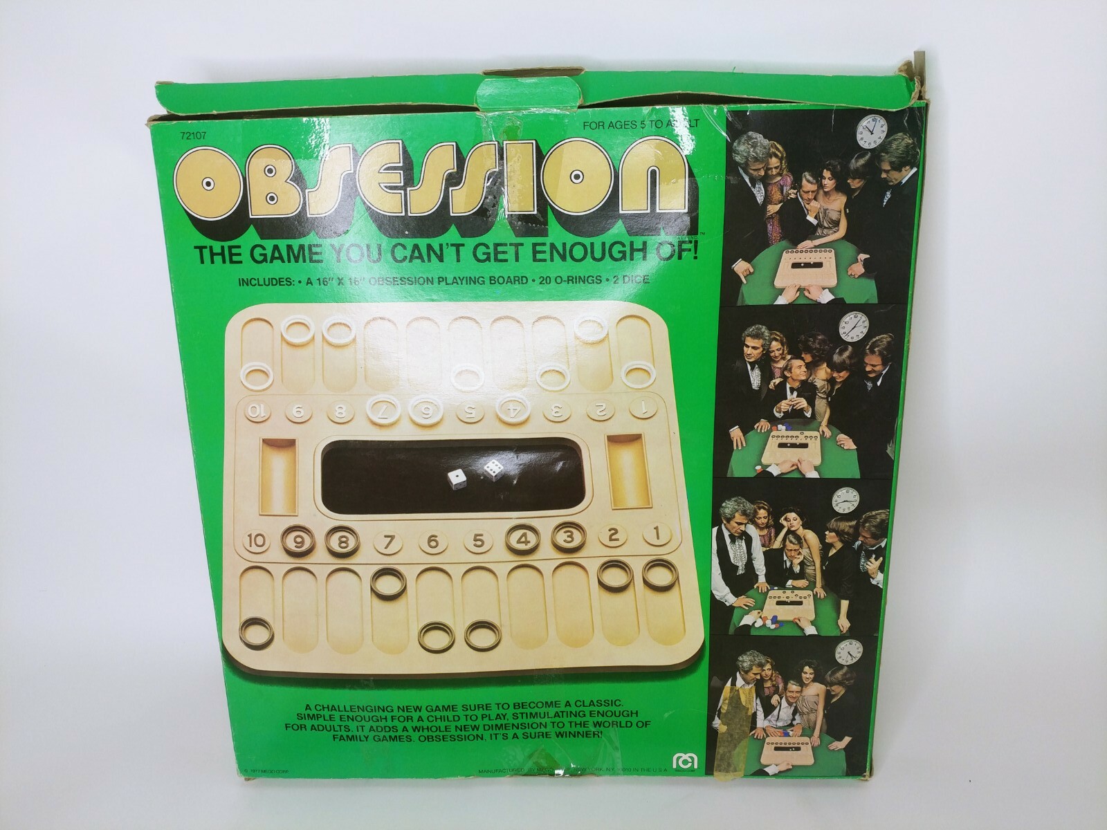 Vintage 1977 Obsession Board Game Mego Corp COMPLETE | eBay