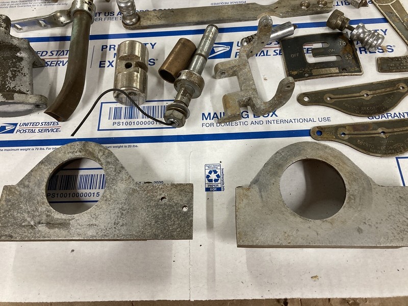 Presto Record Cutter Lathe Parts Collection 75A