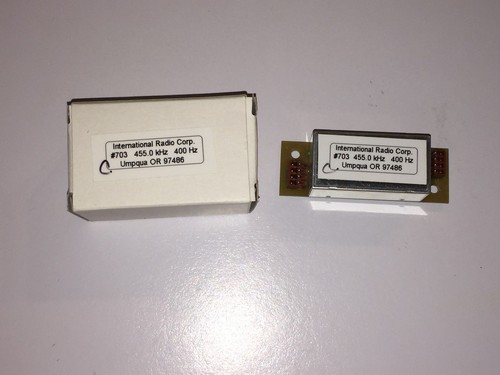 INRAD 455Khz IF FILTER FOR EEB's HP OPTION IN ICOM IC-R71A INRAD 455Khz IF FILTER FOR EEB's HP OPTION IN ICOM IC-R71A