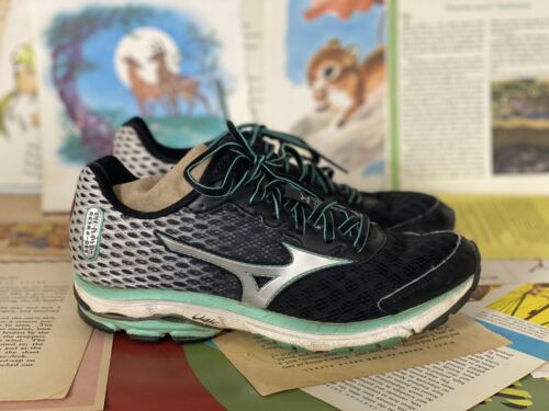 Mizuno wave rider 18 azul y amarillo hotsell