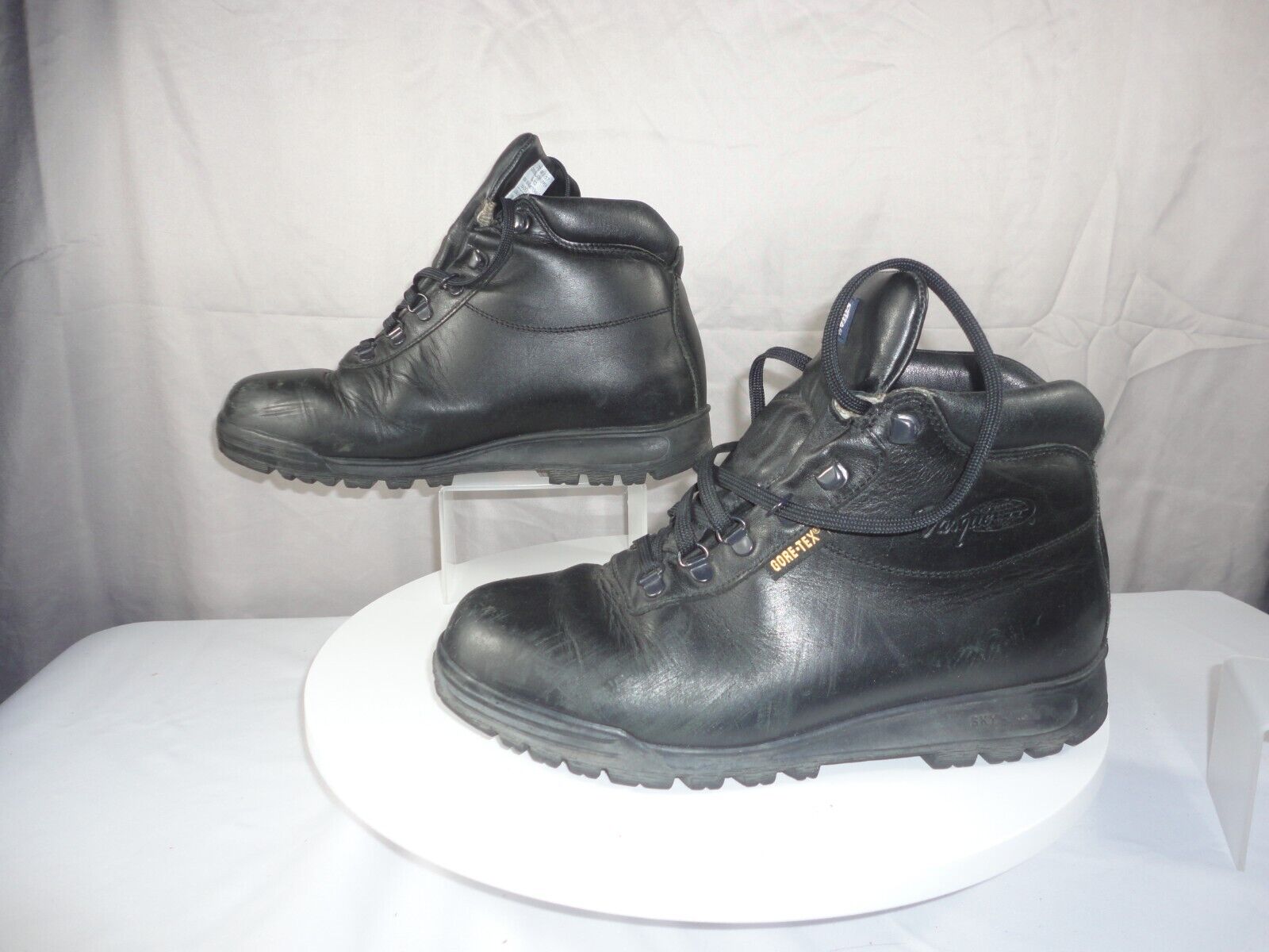 Hiking Gore Tex Skywalk Leather Cowhide Black Men's Size 10 M