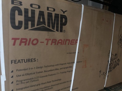 Body Champ 3-in-1 Trio Trainer Workout Elliptical
