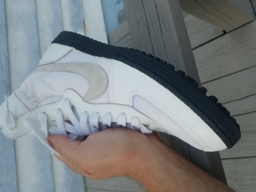 Vintage 1980s Nike Field General Waffle Shoes / Cleats High Top Size 12