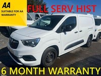 2020 Vauxhall COMBO CARGO 2300 1.5 Turbo D 100ps H1 Sportive Van PANEL VAN Diese