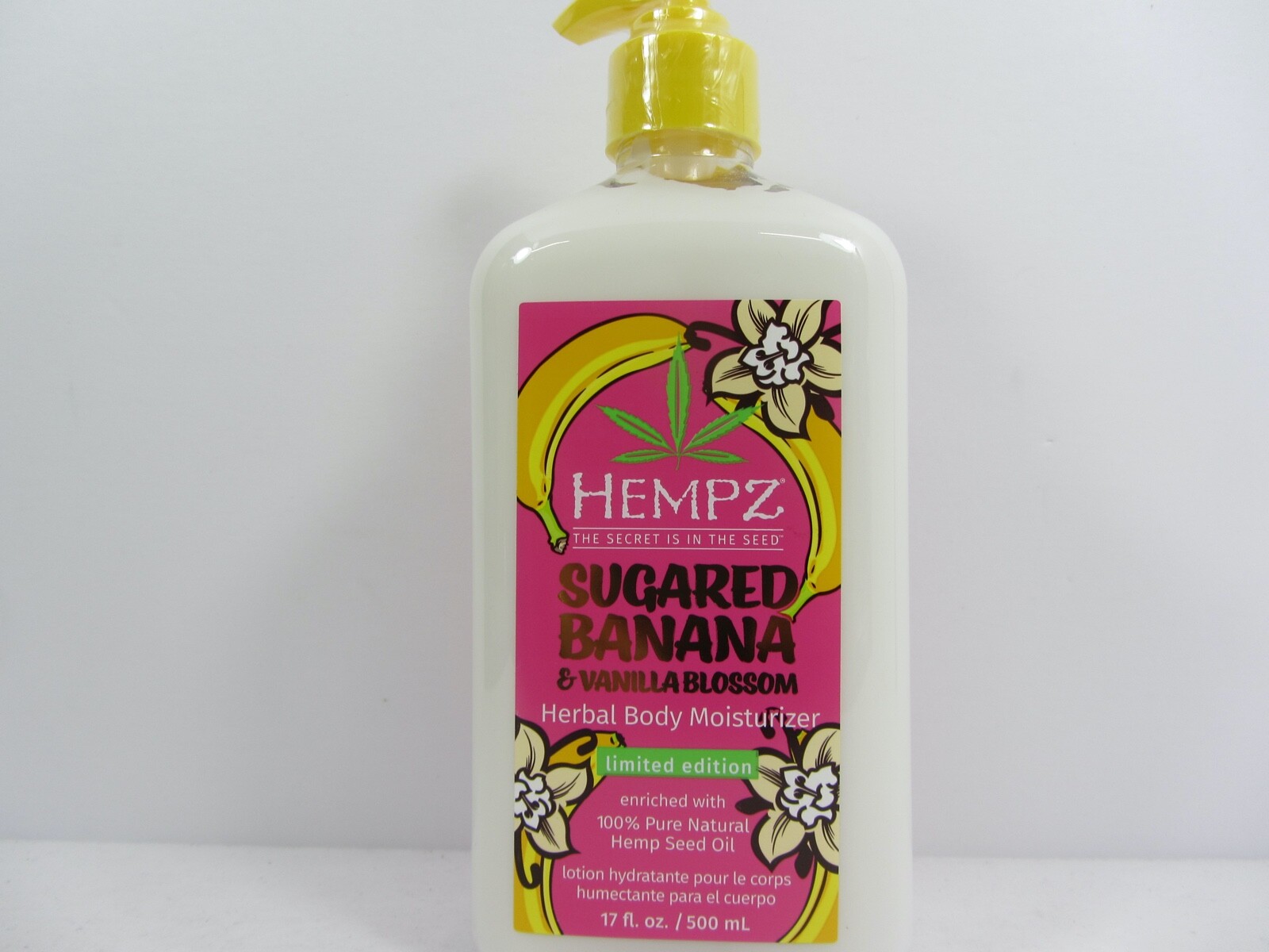 HEMPZ SUGARED BANANA & VANILLA BLOSSOM УВЛАЖНЯЮЩИЙ ЛОСЬОН ДЛЯ ТЕЛА НА ТРАВАХ
