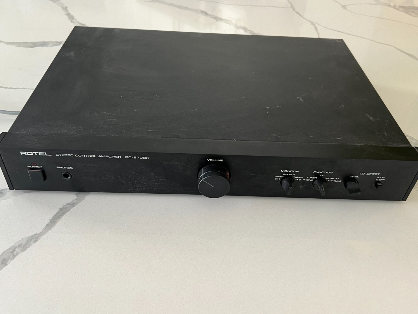 100%新品ROTEL コントロールアンプ RC-870 中古品＃846 その他