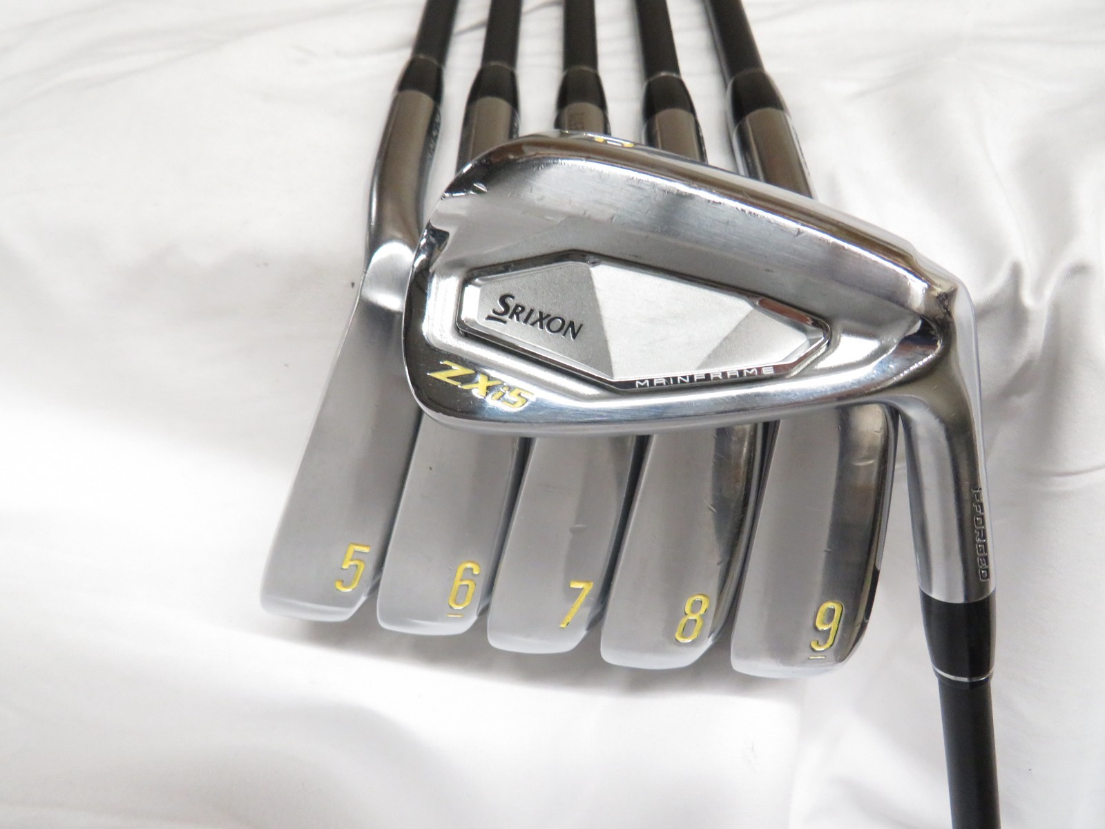 Used Srixon ZXi5 Iron Set 5-PW Mitsubishi MMT 80g Regular