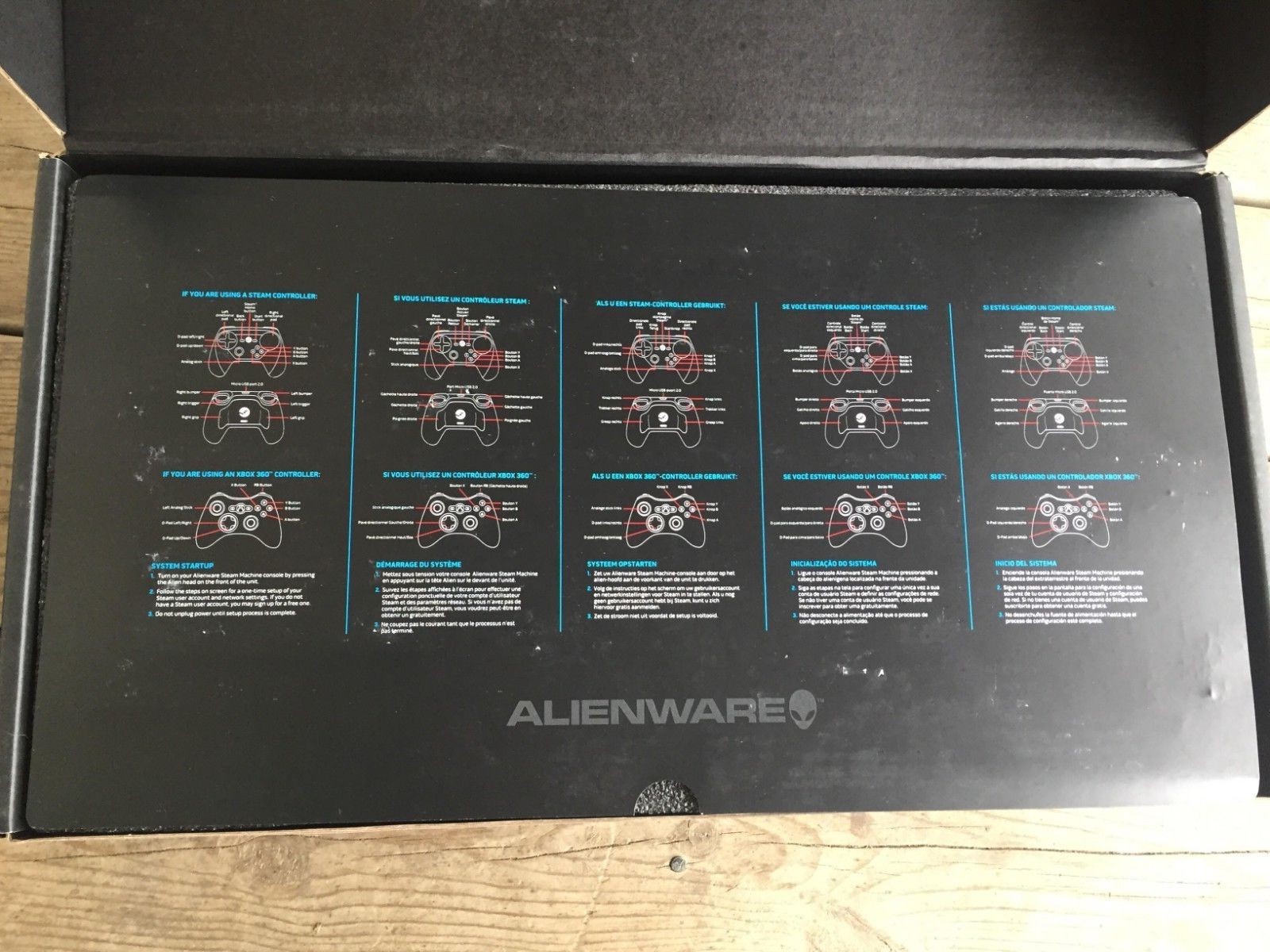 Alienware Steam Machine Console (ASM100-6980BLK: Intel Core i7 8GB) 1TB HARD DRI