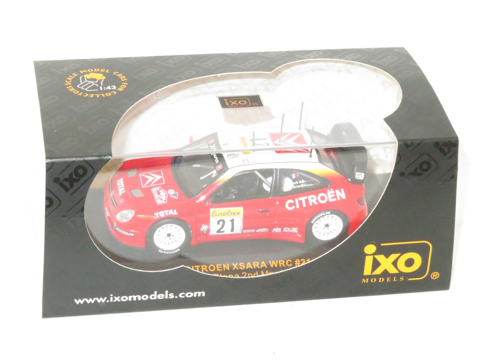 1/43 Citroen Xsara WRC Total Rally Monte Carlo 2002 #21 S