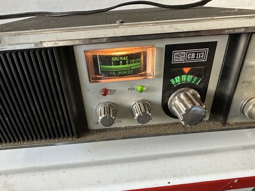 Vintage Pace CB-113 23 Channel Transceiver Radio Base Station with Microphone
