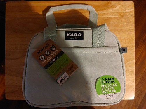Mint Lunch Bag 10 Cans Made From Recycled Materials