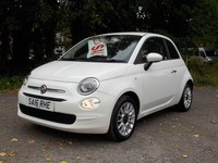 2016 Fiat 500 1.2 ECO Pop Star Euro 6 (s/s) 3dr HATCHBACK Petrol Manual