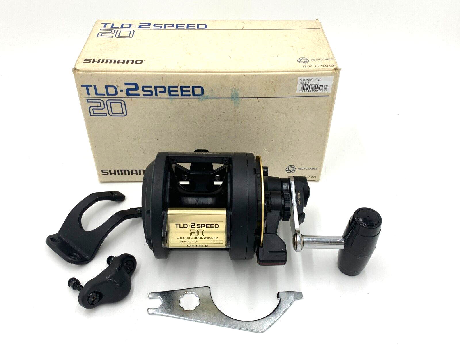 SHIMANO TLD-2SPEED リール Shimano TLD20IIA 2-Speed Lever Drag Fishing Reel : Amazon.com.au