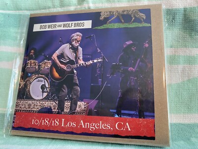 BOB WEIR & WOLF BROS 10-18-20 Ace Hotel Los Angeles CA 2 CD  *NEW* Perry Farrell