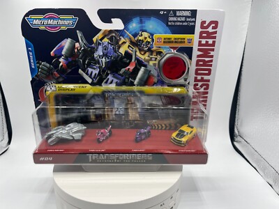 Micro Machines Transformers Series 1 #04 Megatron, Bumblebee, Arcee
