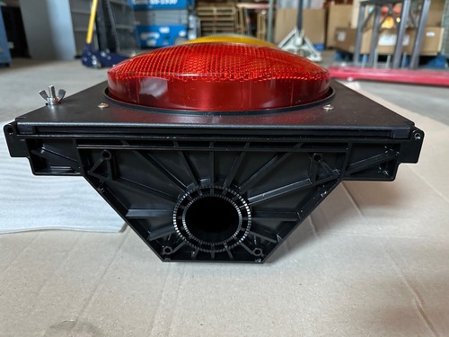 Econolite TP31JJF1 42" Polycarbonate Traffic Signal Housing w/ 12" GE LED Lights