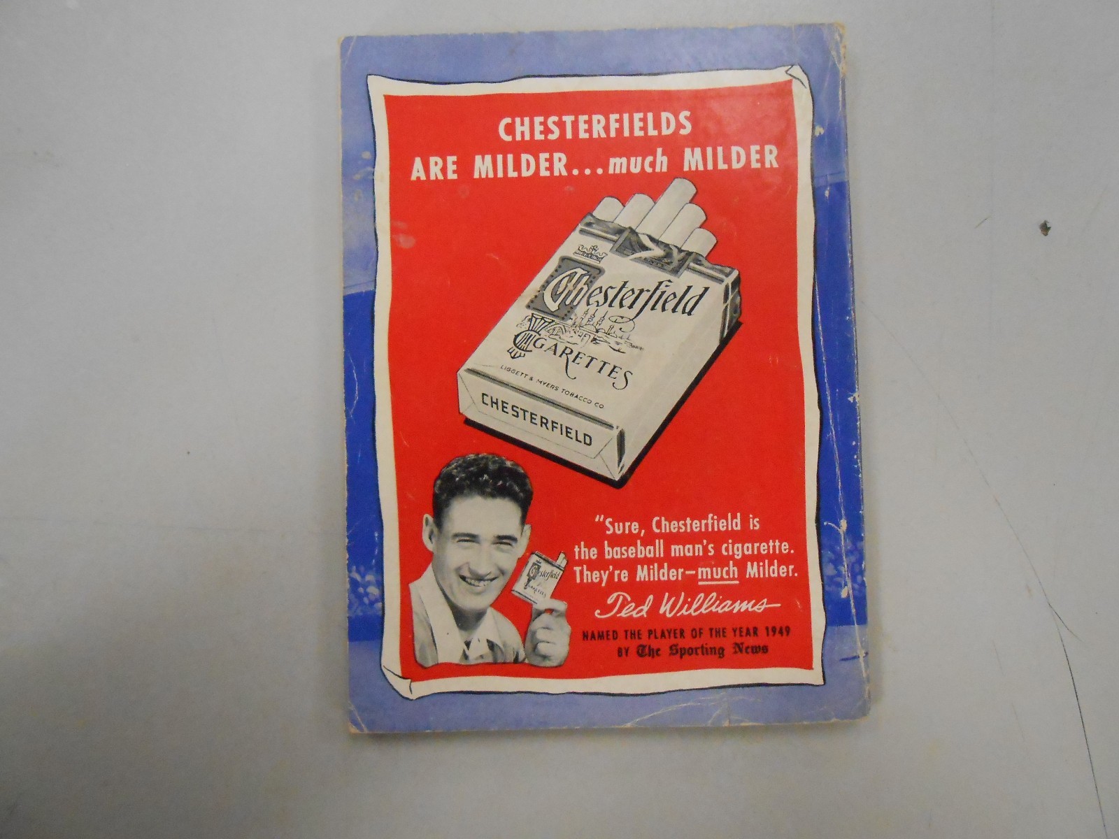 The Sporting News Dope Book 1950! (1950, Charles C. Spink & Son)  Ted Williams!