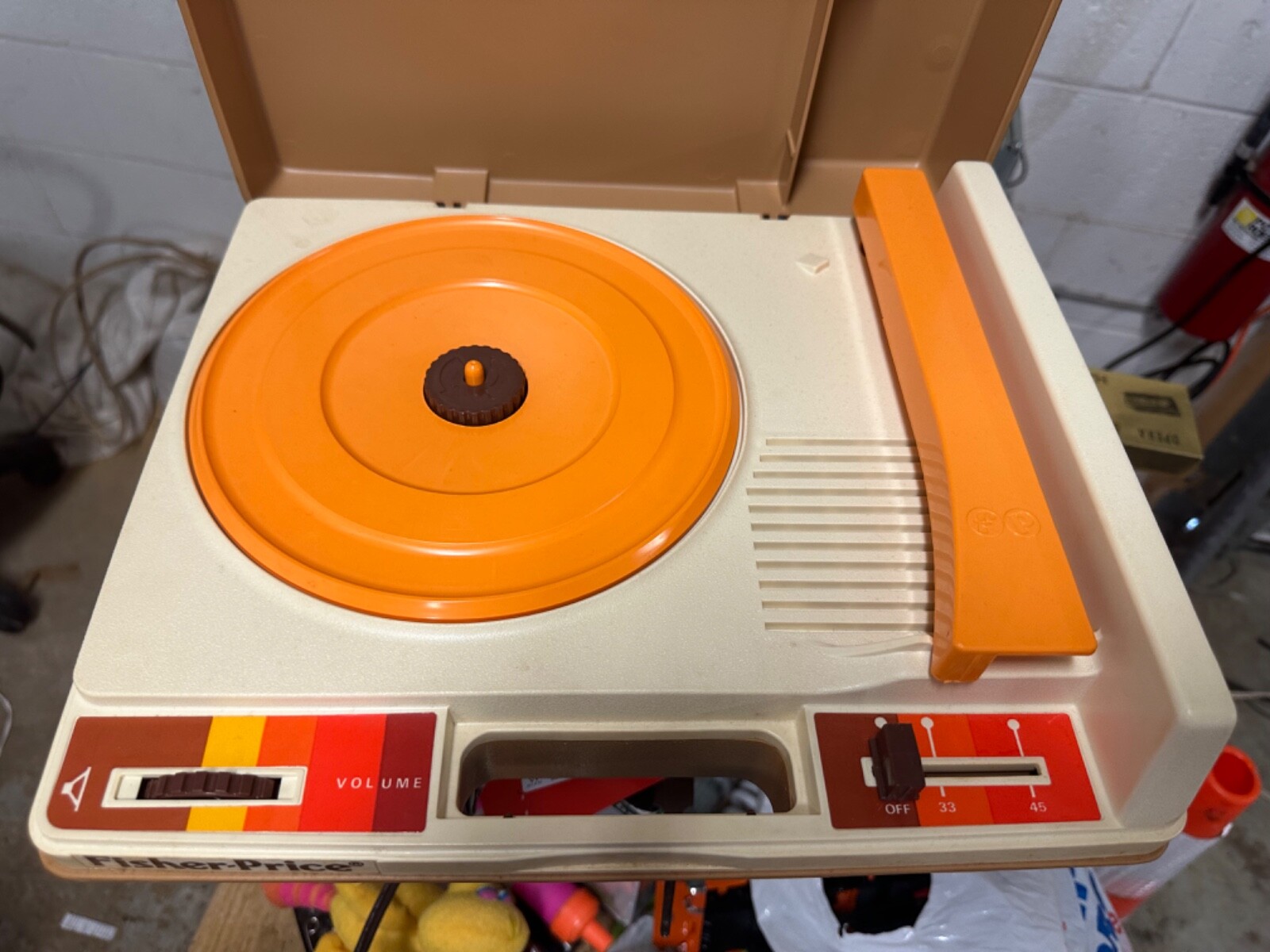 Fisher Price Vintage 1978 Phonograph Record Player 825