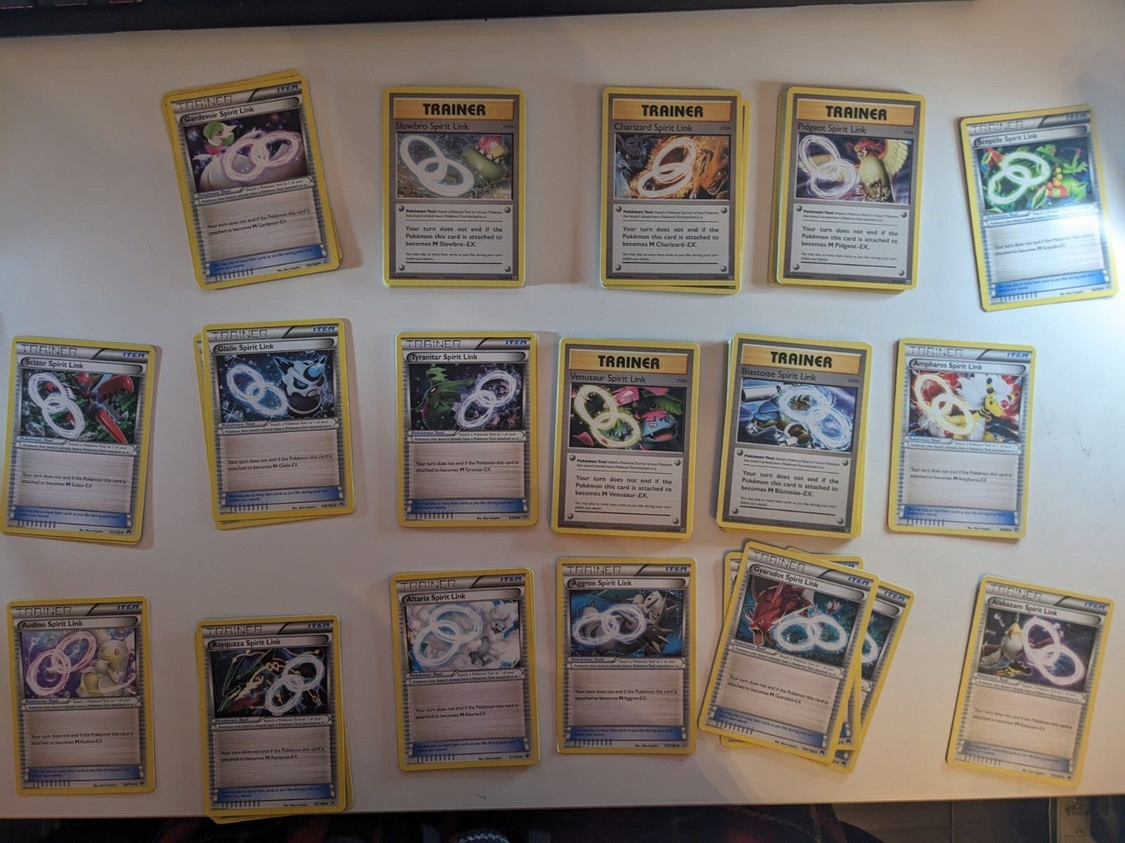 Pokemon Spirit Link Trainer Card Collection! [Make Your