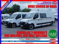 2021 Vauxhall Movano 2.3 CDTI L3 H2 WELFARE VAN CHOICE OF 5 PANEL VAN Diesel Man