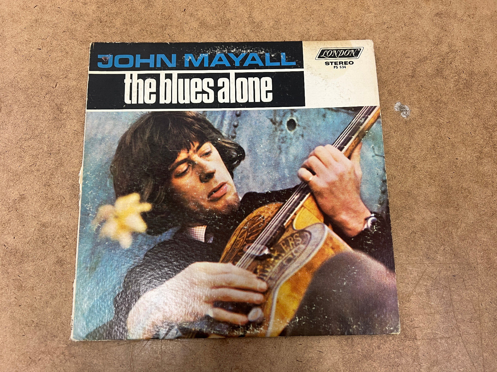 洋楽 John Mayall The Blues Alone PS 534 LP US s-l400.jpg