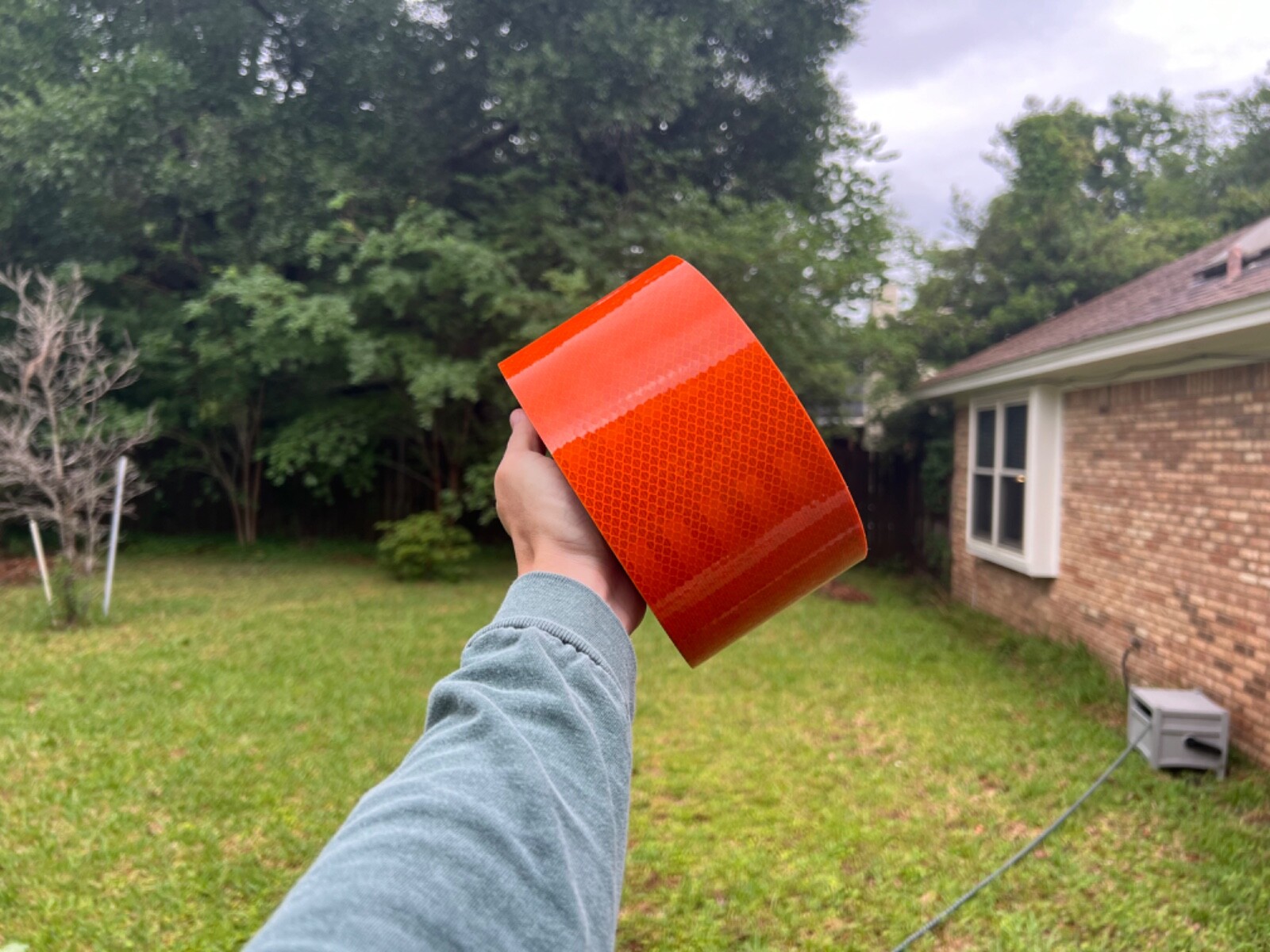 Orange Reflective Tape 3M 3930 (1", 2", 4", 6") HIP Air Backed Micro Prismatic