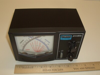 JETSTREAM JTWXVU 125-525MHz VHF UHF 2/20/200W CROSS NEEDLE SWR POWER WATT METER