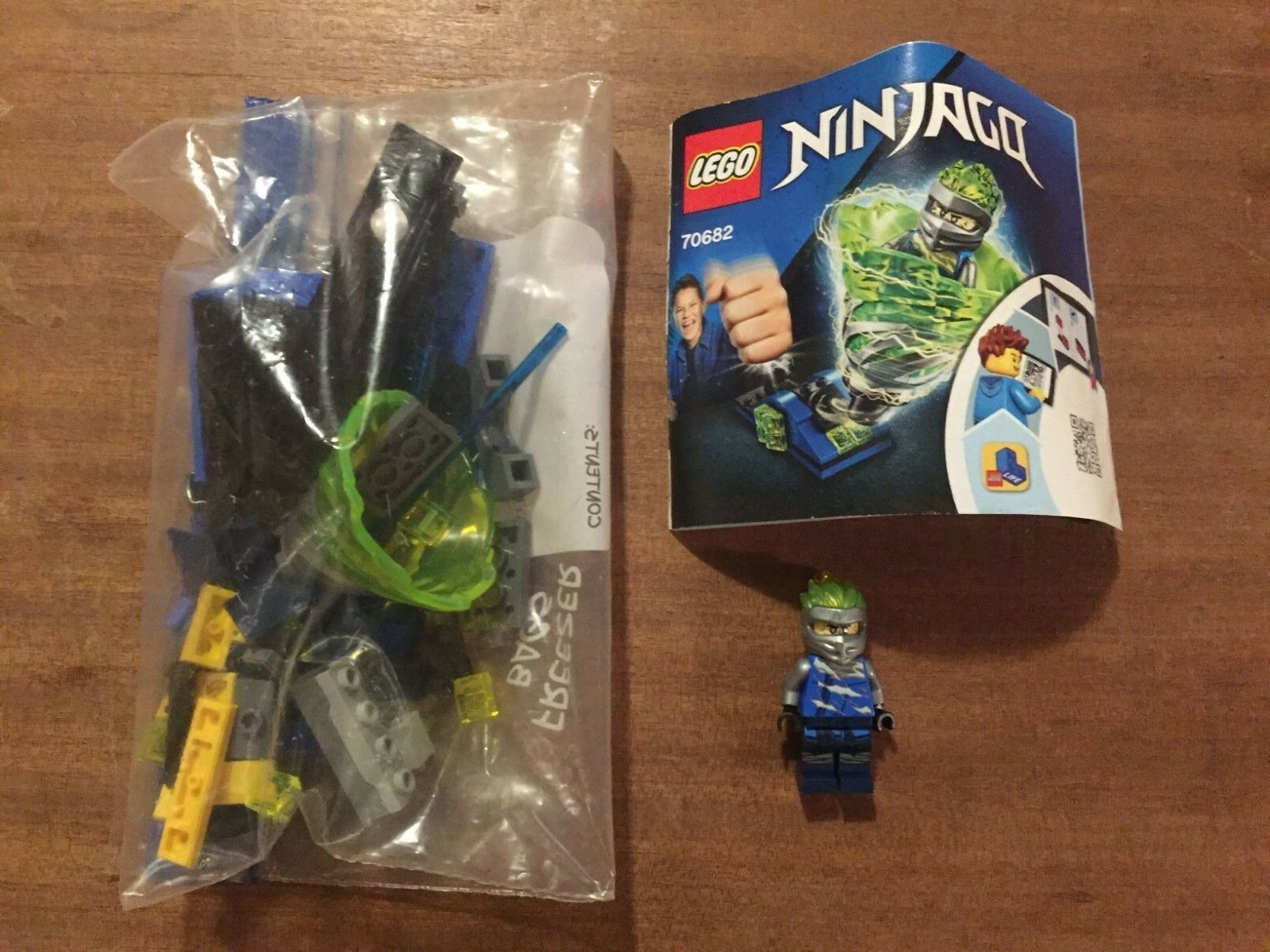 LEGO NINJAGO SPINJITZU SLAM JAY 70682 100 COMPLETE eBay