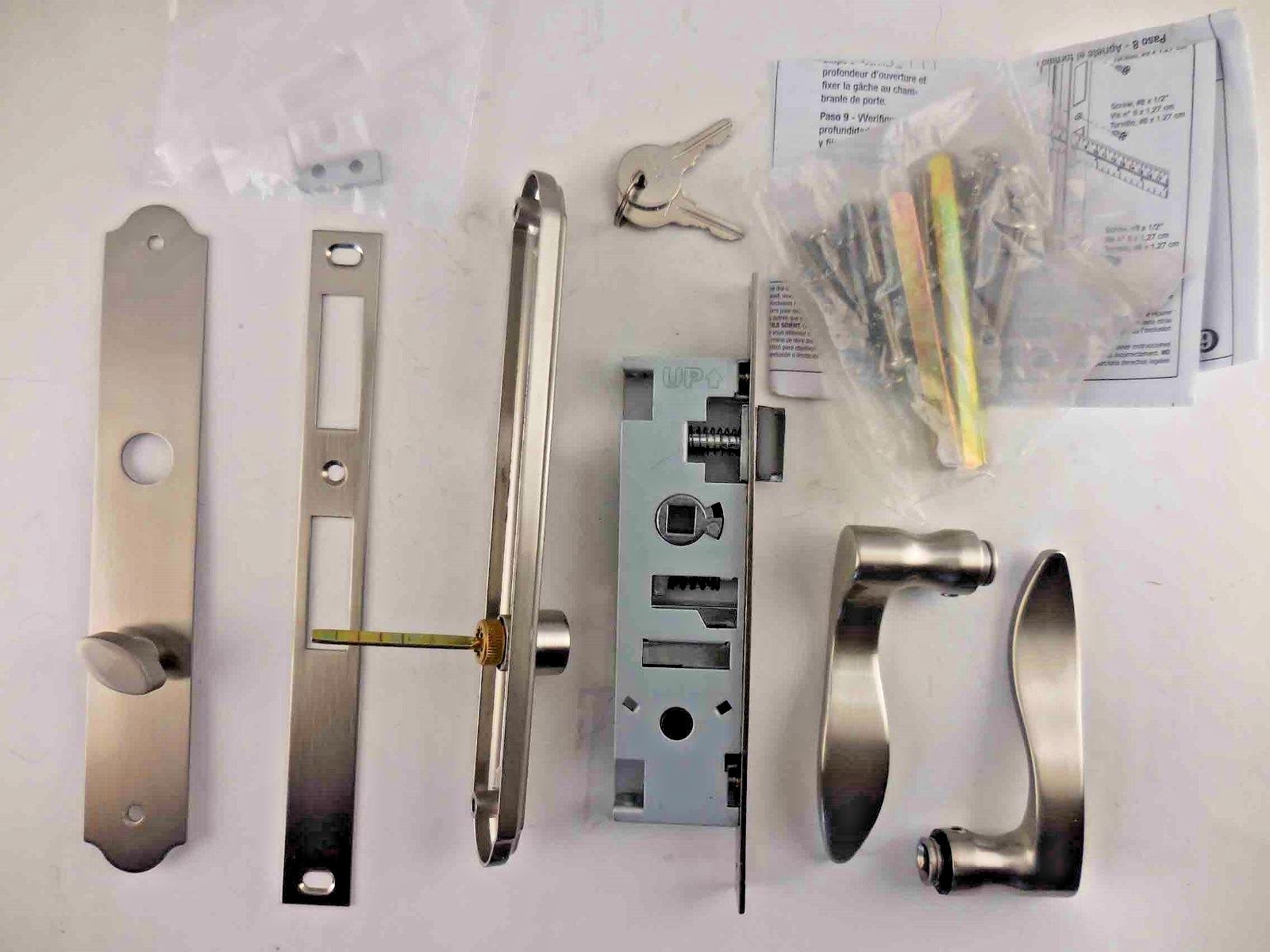 Wright Storm Door Lockset Satin Nickel Vmt115sn 6ww Gimmu