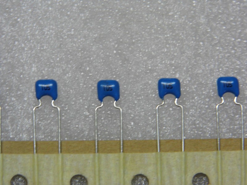 Lot X10 : Capacitor Condo Condensateur CÃ©Ramique 1ÂµF 1uf 1mf 50v 20% Hitano