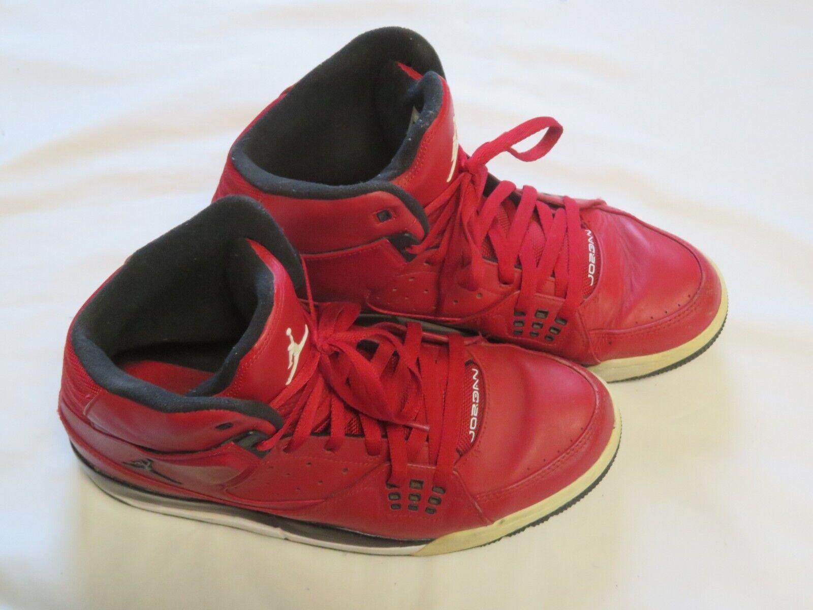 2012 Nike Air Jordans SC-1 Flight Red Size 11 Pre-Owned 2012 Nike Air Jordans SC-1 Flight Red Size 11 Pre-Owned