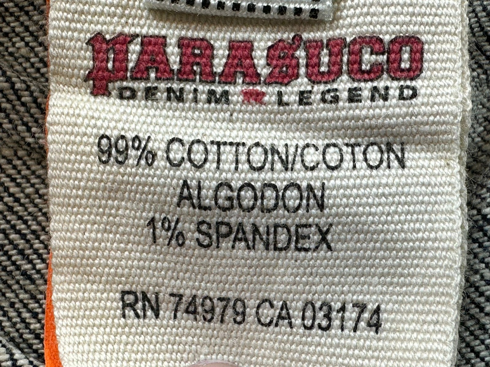 Parasuco Womens Low Rise Boot Cut Jeans Size 30 Inseam 34