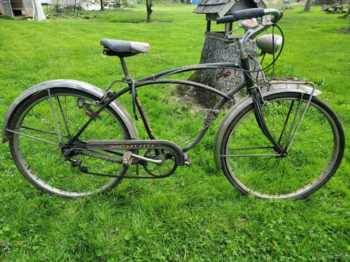 Black Schwinn 1956 6 Speed Corvette Cruiser Bicycle Benelux