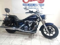 Yamaha XVS950 MIDNIGHT STAR 09-REG ONLY 15295 MILES WITH EXTRAS £3999.OTR