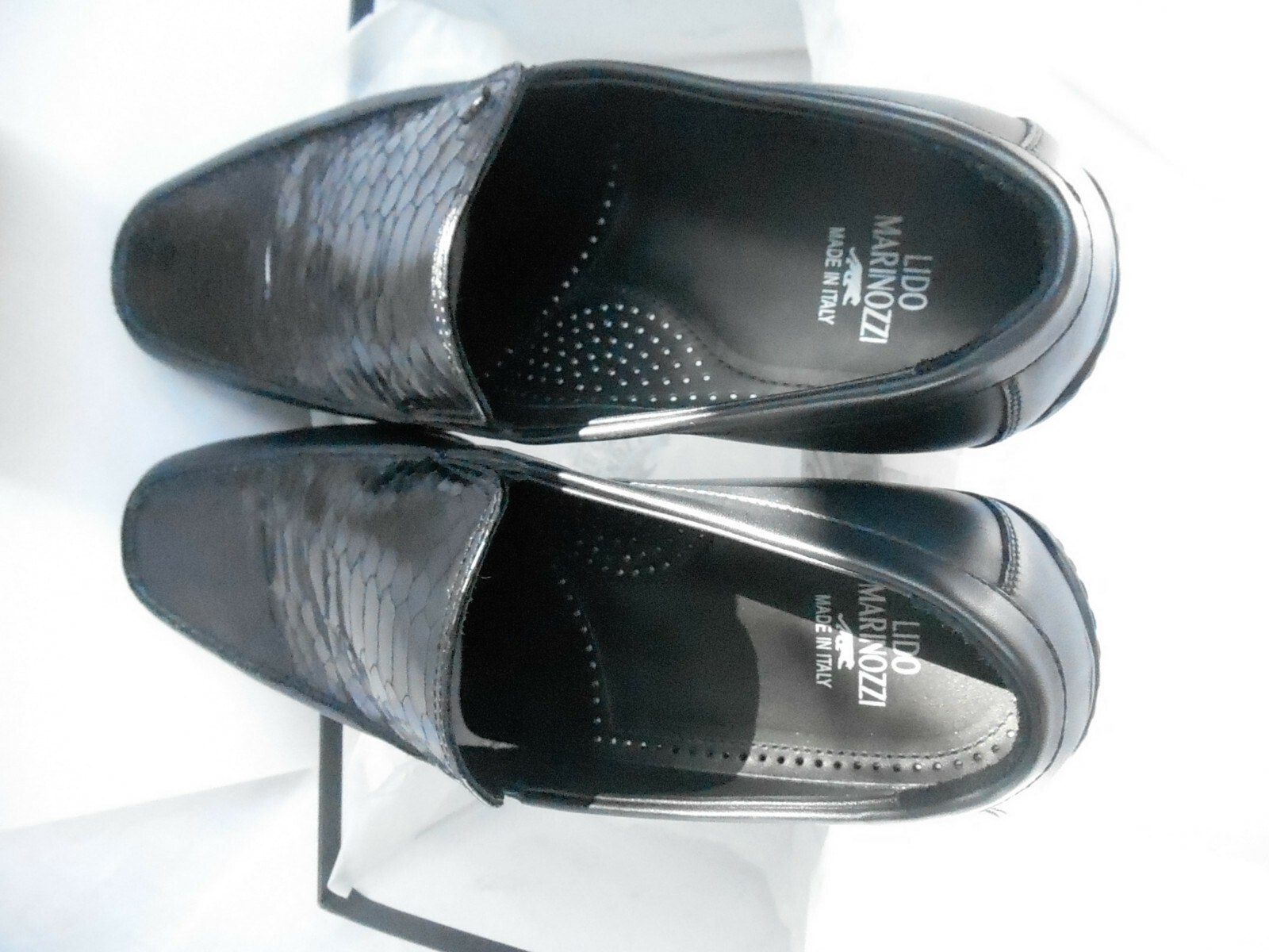 New Lido Marinozzi Black antistatic Leather Shoe Made in New Lido Marinozzi Black antistatic Leather Shoe Made in