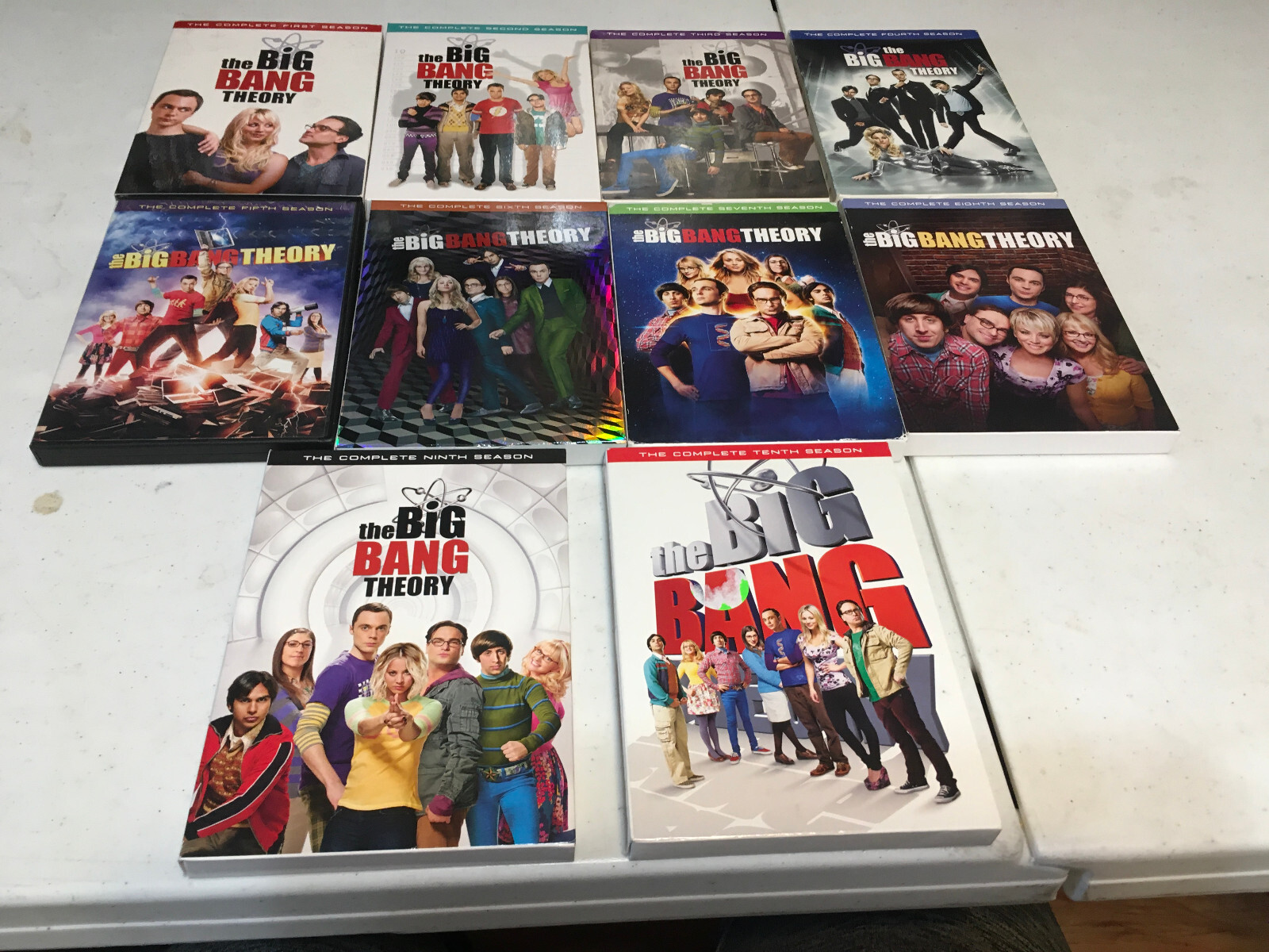 The Big Bang Theory Season's 1,2,3,4,5,6,7,8,9,10 | eBay