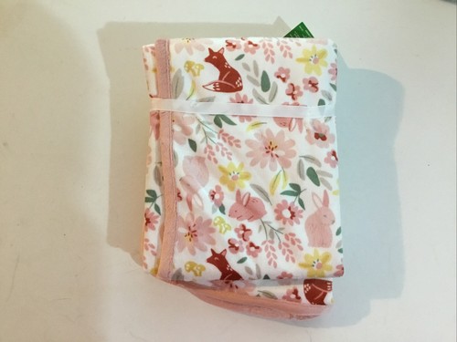 Modern Moments by Gerber Baby & Toddler Girls Reversible Plush Blanket