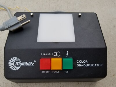 MULTIBLITZ COLOR DIA-DUPLICATOR (Made in West Germany)