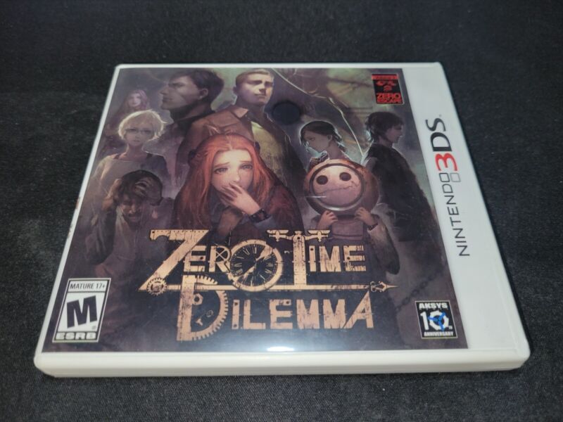 Zero Time Dilemma Aksys 10 Nintendo 3DS EXMT+ condition