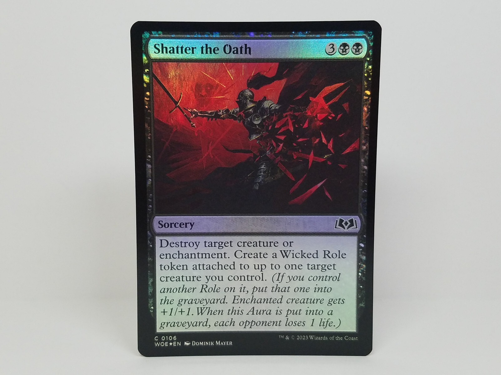 MTG 頂点捕食者、ガラク SDCC foil 希少 EDH Sycorax Commander (Surge Foil) | Doctor Who Commander