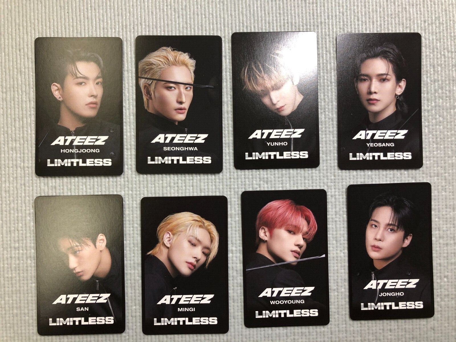 SAN ATEEZ JAPAN 2ND SINGLE Limitless HMV Hologram ver. POB