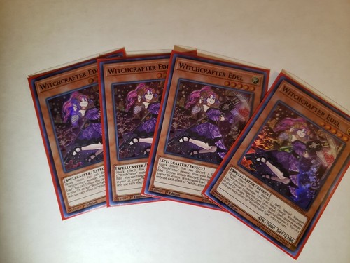Yugioh! Witchcrafter Edel INCH-EN017 Super Rare 1st Edition Near Mint