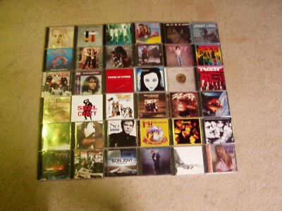 rock cd lot/36 Various Artists blues rock and classic rock